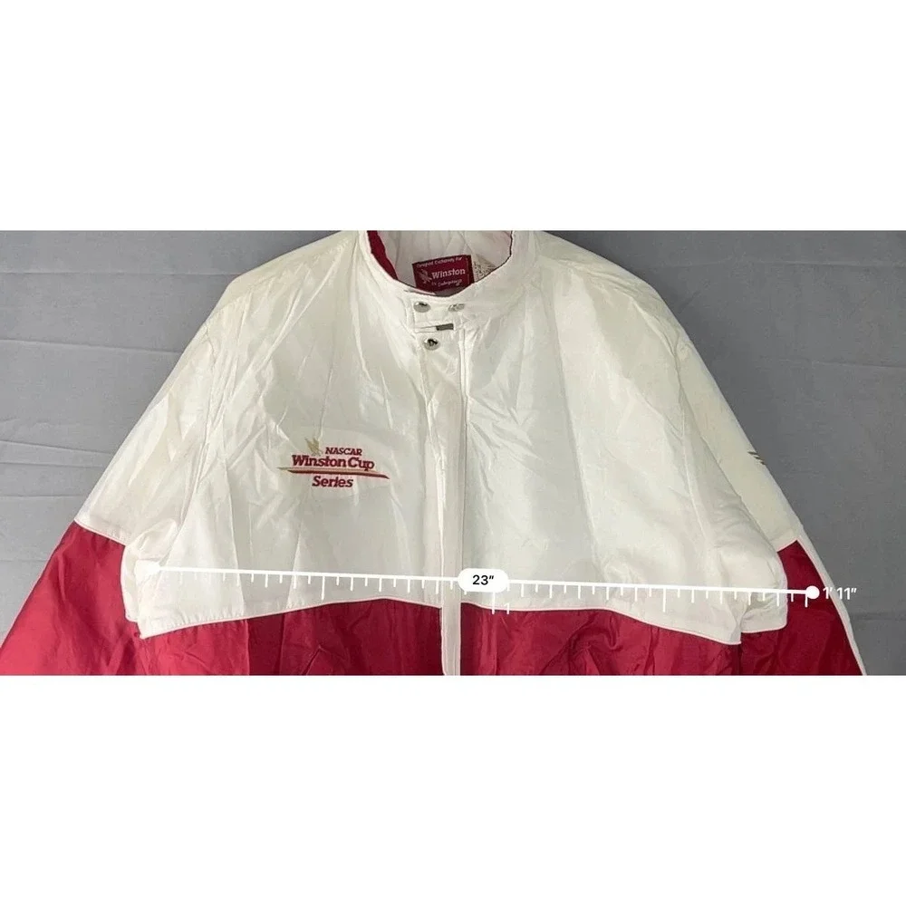 Mens Winston By Swingster Jacket Racing‎ Cup Windbreaker Nascar Sz L USA